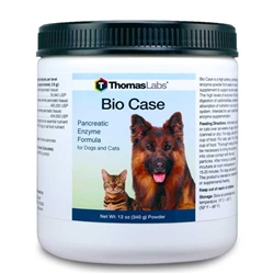 Thomas Labs Bio Case 12 oz Powder Pancreatic Enzyme for Dogs & Cats