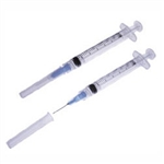 BD Syringe 3cc, 22G X 3/4, Regular Luer, 100/Box