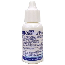 Otomite Plus Ear Mite Treatment - Cat