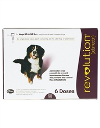 Revolution For Dogs 85.1-130 lbs, 6 Doses