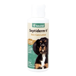 NaturVet Septiderm-V Lotion, 4 oz.