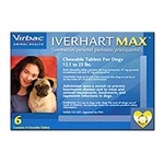 Iverhart Max for Dogs 12-25 lbs, 6 Pack