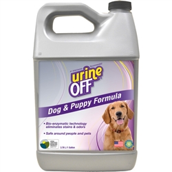 Urine-Off Odor & Stain Remover for Dogs, Veterinary Strength, Gallon