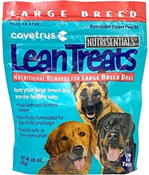 Covetrus NutriSentials Lean Treats for Large Breed  Dogs, 10 oz