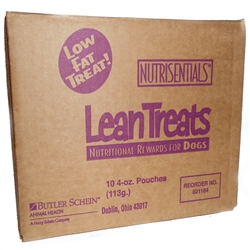 Covetrus NutriSentials Lean Treats for Dogs, 4 oz. Resealable Pouch, 10 Pack