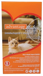 Advantage Multi For Cats 5-9 lbs, 6 Pack