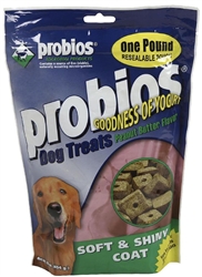 Probios Dog Treats, Soft-n-Shiny, 1 lb. Pouch