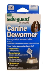 Safe-Guard (Fenbendazole 22.2%) Canine Wormer, 2 Grams