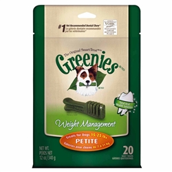 Greenies Weight Management Treat Pack l Dental Chew Treats - Dog