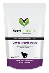 VetriScience Vetri Lysine Plus For Cats l L-Lysine Supplement