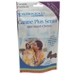 Canine Plus Senior Bite-Sized Chews, 60 Count