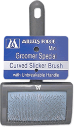 Curved Slicker Brush For Pets - Mini (Groomer Special)