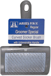 Curved Slicker Brush For Pets - Regular (Groomer Special)