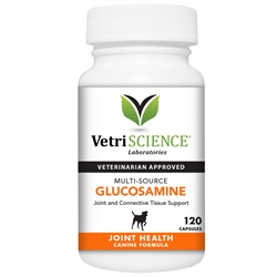 Multi-Source Glucosamine For Dogs, 120 Capsules