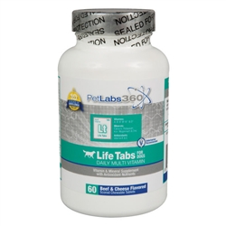 Life Tabs Daily MultiVitamin For Dogs, 60 Tablets