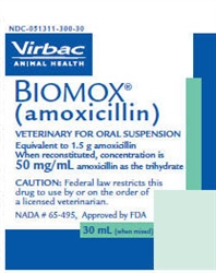 Amoxicillin-Antibiotic For Pets - 30 ml