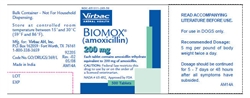 Biomox 200mg, 500 Tablets