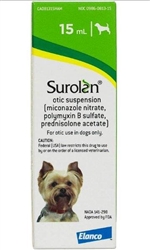 Surolan Otic Suspension, 15 ml