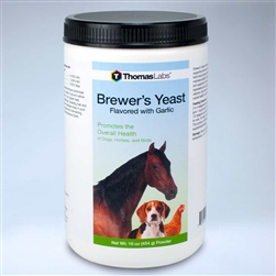Thomas Labs Brewer's Yeast Flavored With Garlic, 16 lb. - Dog