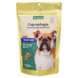 NaturVet Coprophagia Stool Eating Deterrent, 90 Soft Chews