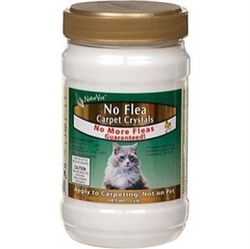 NaturVet No Flea Carpet Crystals For Cats, 2 lbs.