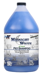 Groomer's Edge Midnight White Shampoo, Gallon
