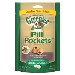 Greenies Pill Pockets Grain Free Formula For Dogs, 6 Bag Pack