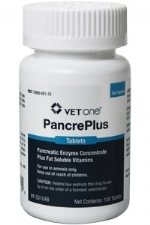 PancrePlus Tablets-Pancreatic Enzymes For Pets - 100 Count