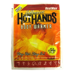 HeatMax HotHands Adhesive Body Warmer, Case of 40