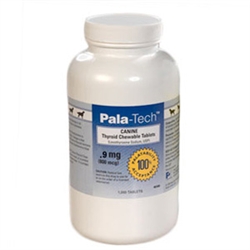 Pala-Tech Canine Thyroid Chewable Tablets 0.9mg, 180 Tablets