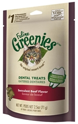 Feline Greenies Dental Treats - 2.5oz (10 Pack)