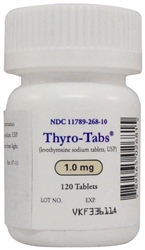 Thyro-tabs for Hypothyroidism in Dogs 1.0mg, 120 Tablets