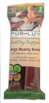 Pur Luv Healthy Support Large Hearty Bones 7 oz, 2 Bones