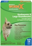 Sentry HC WormX Small Dog, 12 Chewable Tablets