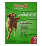 Sentry HC WormX Large Dog, 12 Chewable Tablets