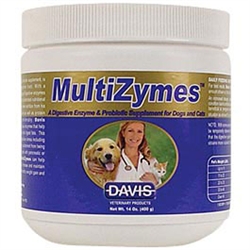 Davis MultiZymes Digestive Enzyme & Probiotic For Dogs & Cats