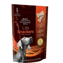 Purina ProPlan Veterinary Diets Lite Snackers Dog Treats - Case of 12