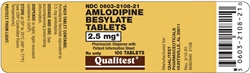 Amlodipine Besylate 2.5mg, 90 Tablets