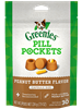 Greenies Pill Pockets Dog, Peanut Butter - Capsule Size, 6 x 30 Count