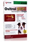 Ovitrol X-Tend Flea & Tick Spot On For Medium Dogs 32-55 lbs, 3 Months