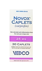 Novox 25mg, 30 Caplets