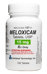 Meloxicam 15mg, 100 Tablets