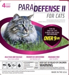 PARADefense II For Cats Over 9 lbs, 4 Doses