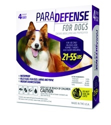 ParaDefense For Large Dogs 21-55 lbs, 4 Pack