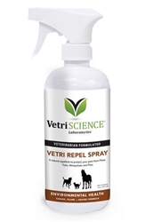 Vetri Repel Natural Flea & Tick Spray, 16 oz