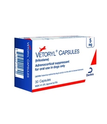 Vetoryl (Trilostane) Capsules 5mg, 30 Count