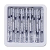 BD Allergy Syringe 1ml, 27G x 3/8" Intradermal Bevel Needle, 25/Tray