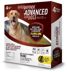 ParaDefense ADVANCED For X-Large Dogs Over 55 lbs, 4 Pack
