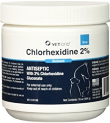 VetOne Chlorhexidine 2% Ointment, 16 oz