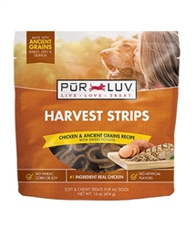 Pur Luv Harvest Strips, 18 oz